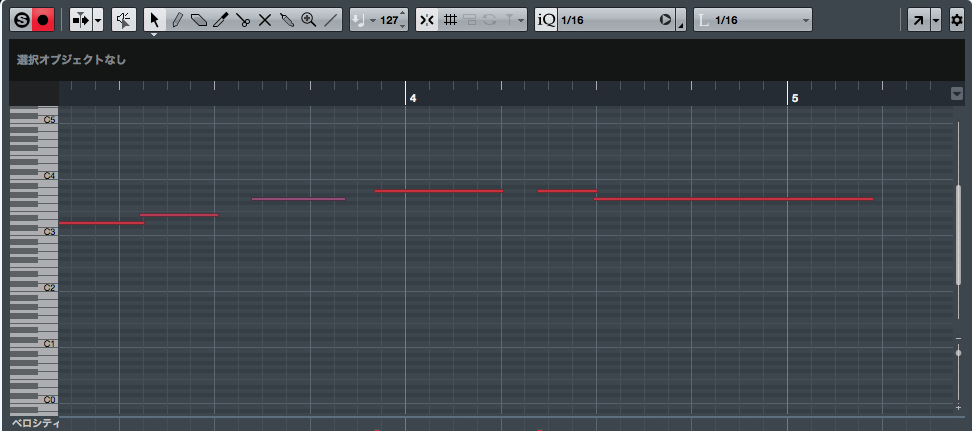 cubase ai 9のクオンタイズのやり方